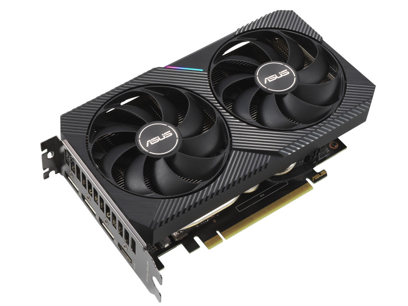 фото Видеокарта asus geforce rtx 3060 dual 1867mhz pci-e 4.0 12288mb 15000mhz 192-bit 3xdp hdmi dual-rtx3060-o12g выгодный набор + серт. 200р!!!