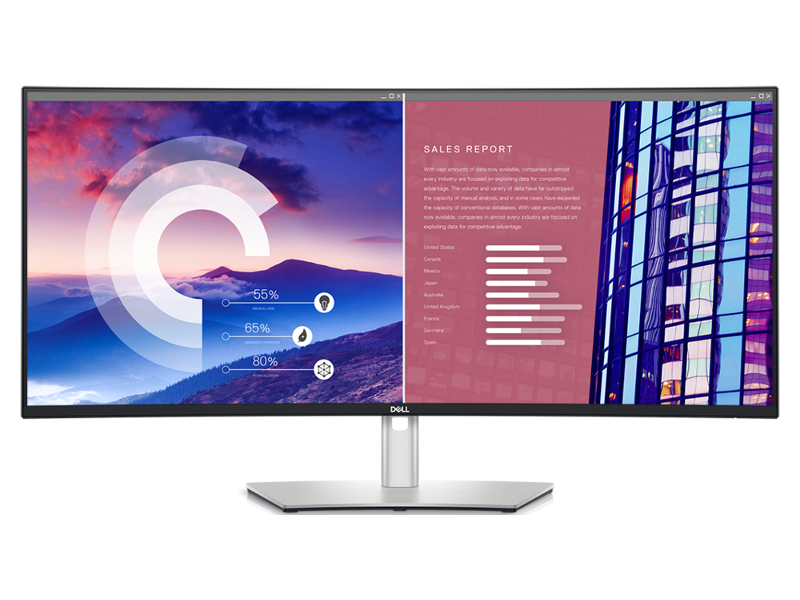 фото Монитор dell ultrasharp u3821dw