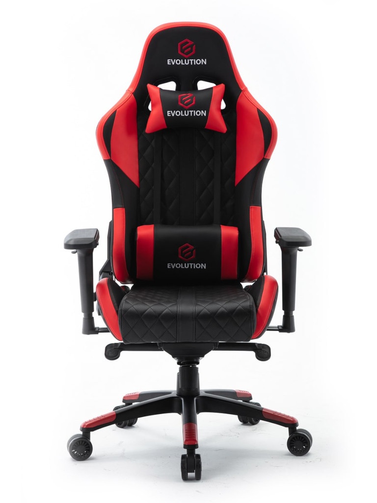 фото Компьютерное кресло evolution racer black-red 38034