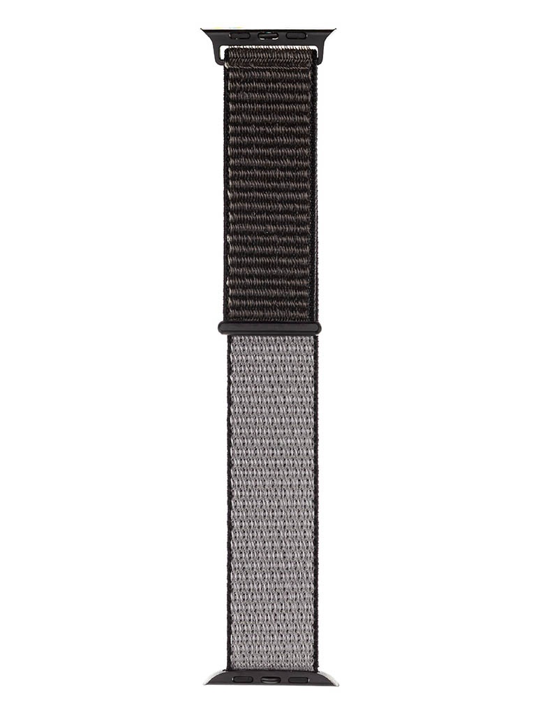 фото Аксессуар ремешок evolution для apple watch 42/44mm sport loop aw44-sl01 nylon anchor grey 36763