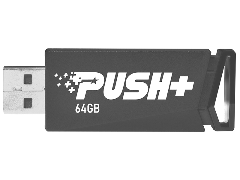 Zakazat.ru: USB Flash Drive 64Gb - Patriot Memory Push+ PSF64GPSHB32U