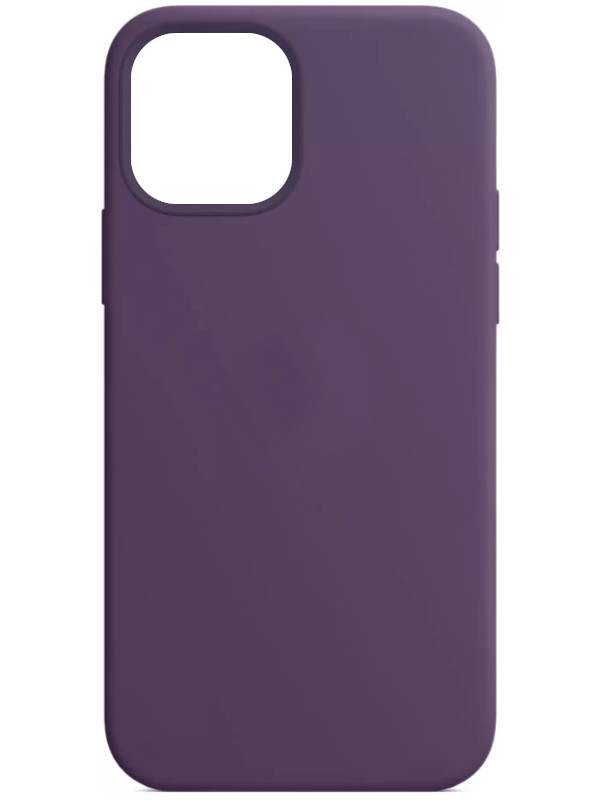 фото Чехол для apple iphone 12 / 12 pro silicone with magsafe amethyst mk033ze/a