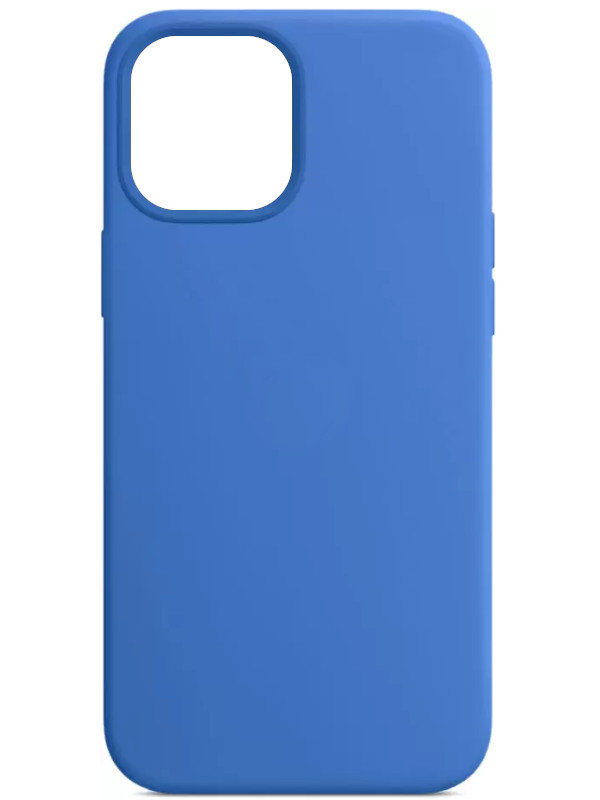 фото Чехол для apple iphone 12 pro max silicone with magsafe capri blue mk043ze/a