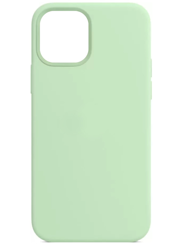 фото Чехол для apple iphone 12 pro max silicone with magsafe pistachio mk053ze/a