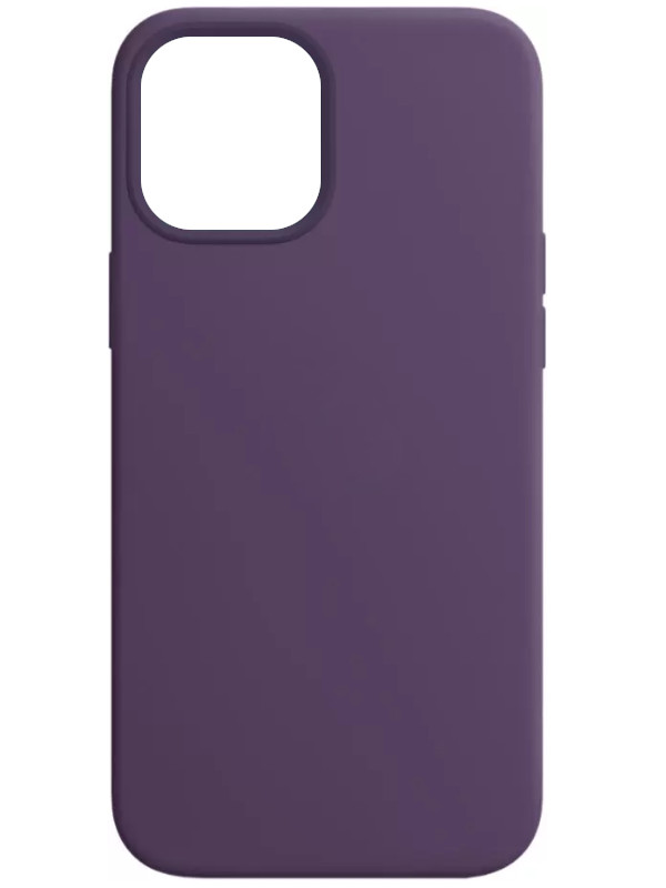 фото Чехол для apple iphone 12 pro max silicone with magsafe amethyst mk083ze/a
