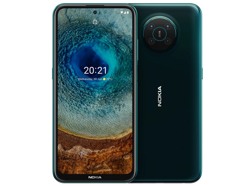 Zakazat.ru: Сотовый телефон Nokia X10 (TA-1332) 6/128Gb Green