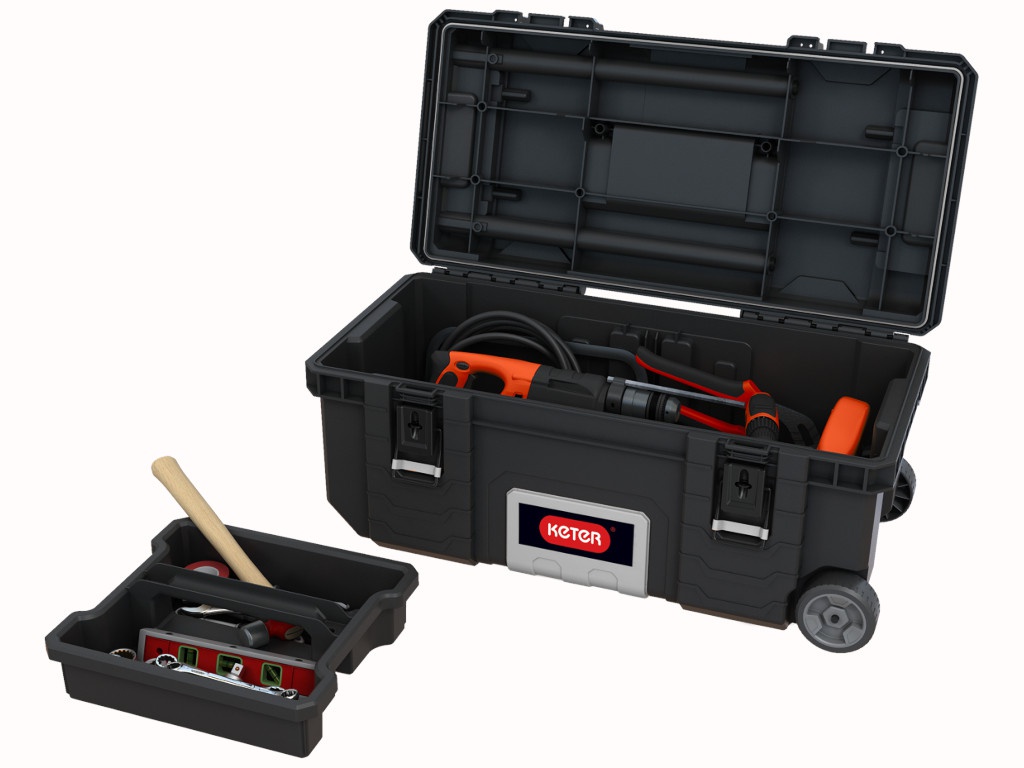 фото Ящик для инструментов keter gear mobile toolbox 28