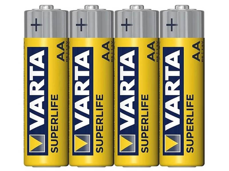 Батарейка AA - Varta SuperLife R6 2006 (4 штуки) VR R6/4SH SL
