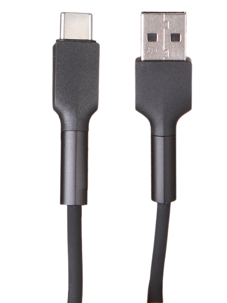 фото Аксессуар baseus silica gel cable usb - type-c 2m black catgj-a01