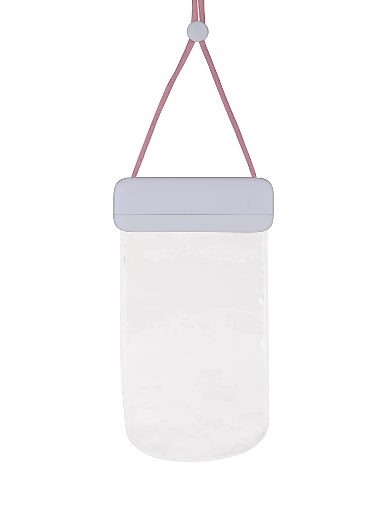 фото Чехол водонепроницаемый baseus lets go slip cover waterproof bag white-pink acfsd-d24