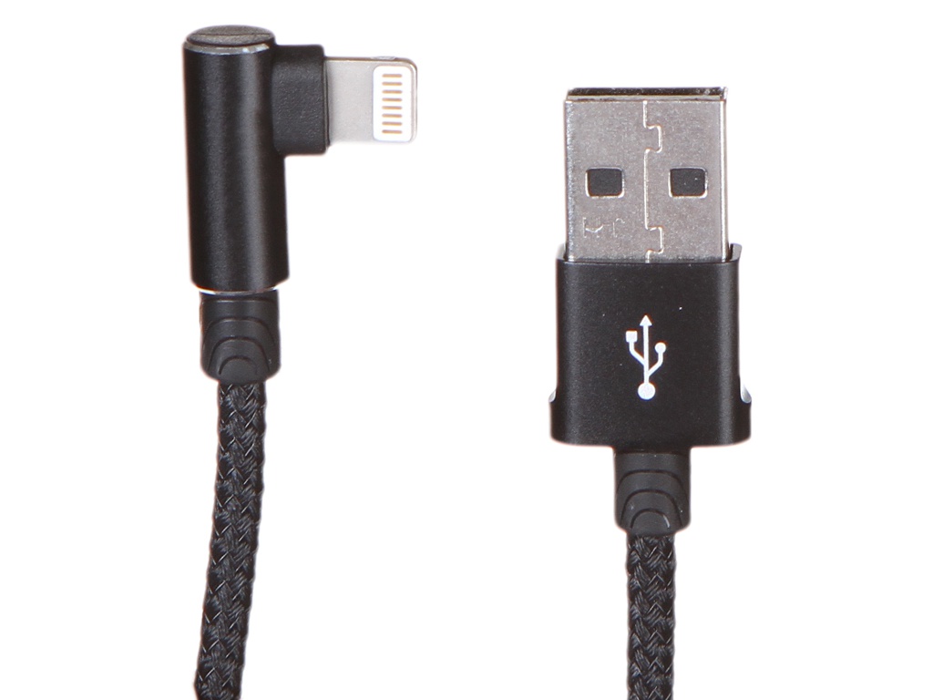 

Аксессуар Baseus MVP Elbow Type Cable USB - Lightning 1.5A 2m Black CALMVP-A01, CALMVP-A01