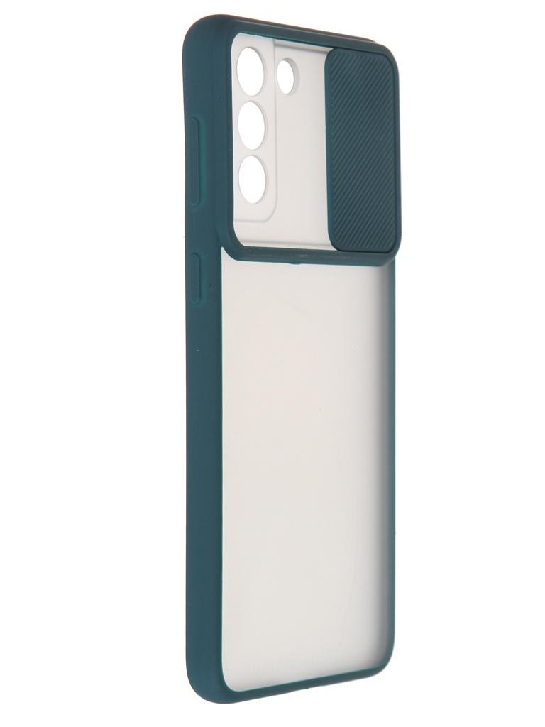 

Чехол LuxCase для Samsung Galaxy S21 Plus TPU+PC 2mm Dark Green 63194, Samsung Galaxy S21 Plus