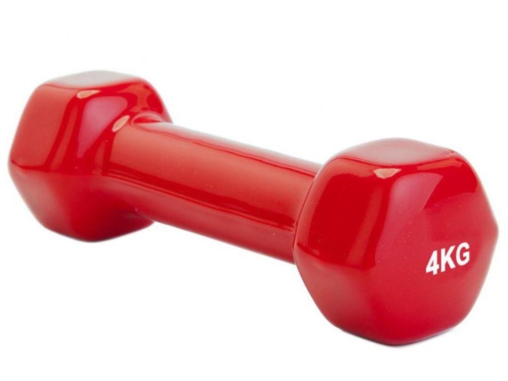 

Гантель Bradex 4kg Red SF 0165, SF 0165