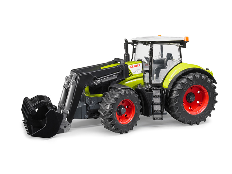 фото Трактор bruder claas axion 950 c погрузчиком 03-013