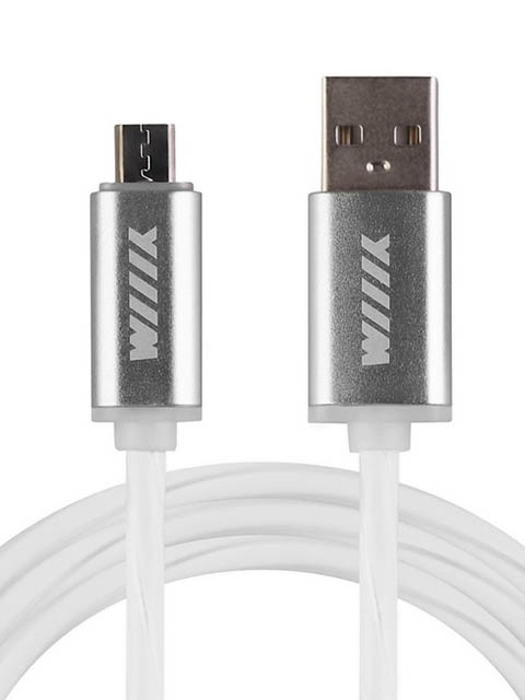 Аксессуар WIIIX USB-Micro USB 1m White CBL710-UMU-10W кабель wiiix usb microusb cbl710 umu 10 1 м зеленый