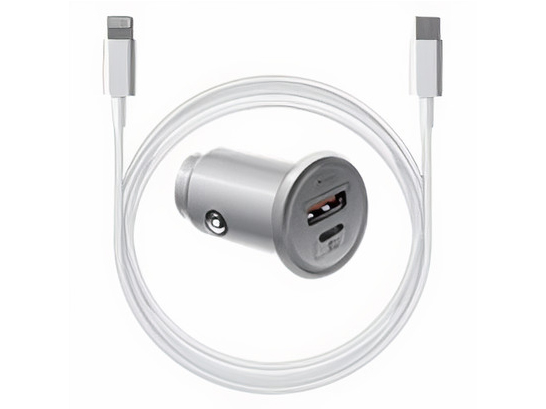 Фото - Зарядное устройство WIIIX с кабелем Lightning - USB Type-C 2.0m UCC-2-40-CB-710aU8(2.0)-01 автомобильное зарядное устройство wiiix ucc 2 27 vm 2 х usb 2 4а черный