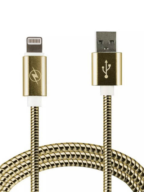 Аксессуар WIIIX USB - Lightning 1m Gold CB520-U8-10G