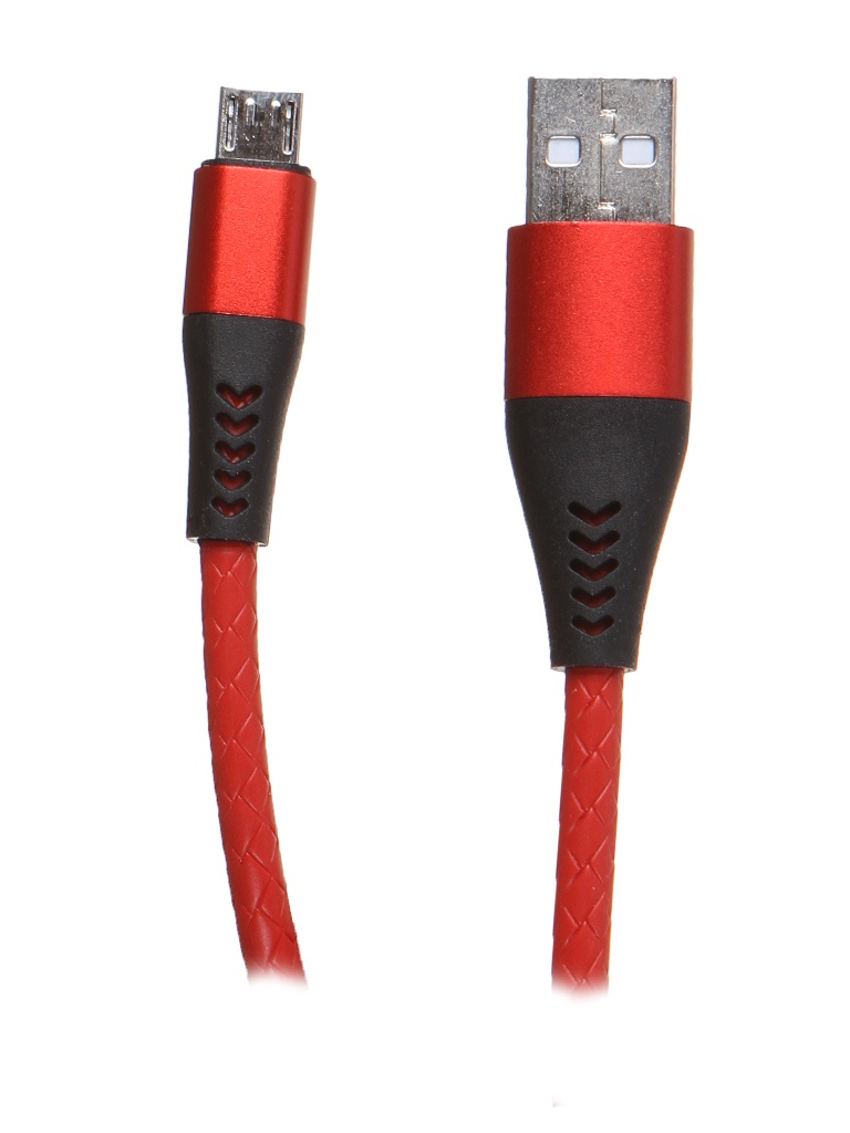Аксессуар WIIIX USB - MicroUSB 1m Red CB720-UMU-2A-10R