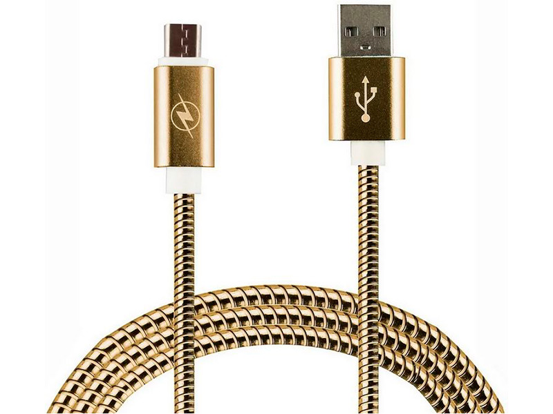 Аксессуар WIIIX USB - MicroUSB 1m Gold CB520-UMU-10G кабель wiiix usb microusb cbl710 umu 10 1 м зеленый