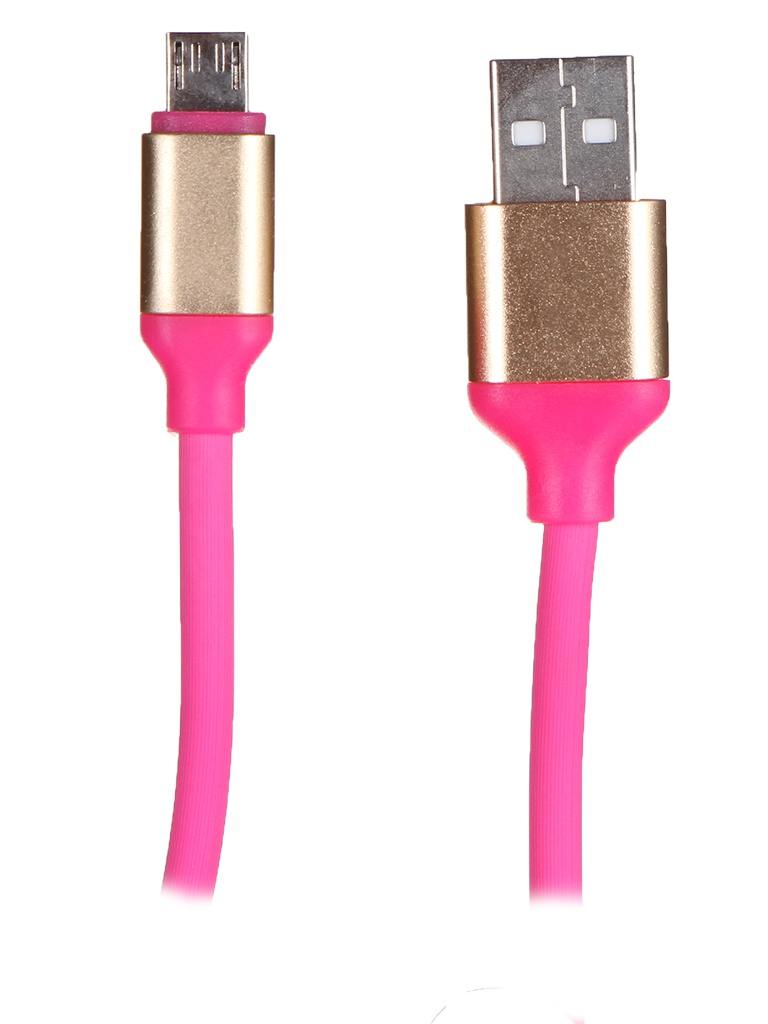 Фото - Аксессуар WIIIX USB - MicroUSB 1.2m Pink CB120-UMU-10PK кабель wiiix usb microusb cbl710 umu 10 1 м зеленый