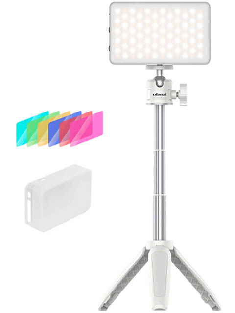 

Мини-штатив Комплект Ulanzi Vijim Tabletop LED Video Lighting Kit VL-120+MT-08 White 21859 / 2217, VL-120+MT-08