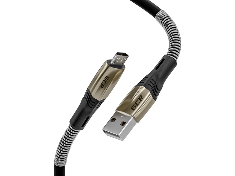 фото Аксессуар gcr mercedes & spring usb to microusb 1.2m gcr-51960