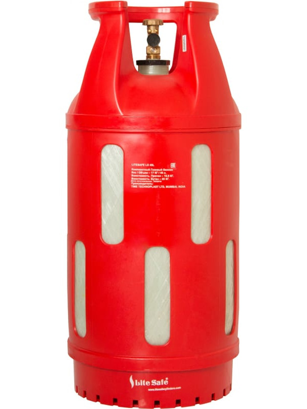 фото Баллон для сжиженного газа litesafe 40l 17kg ls 40l