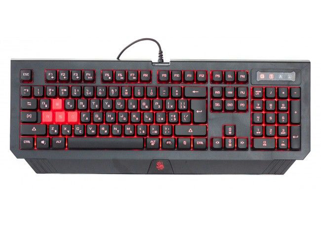 фото Клавиатура a4tech a4 bloody b125n black usb выгодный набор + серт. 200р!!!
