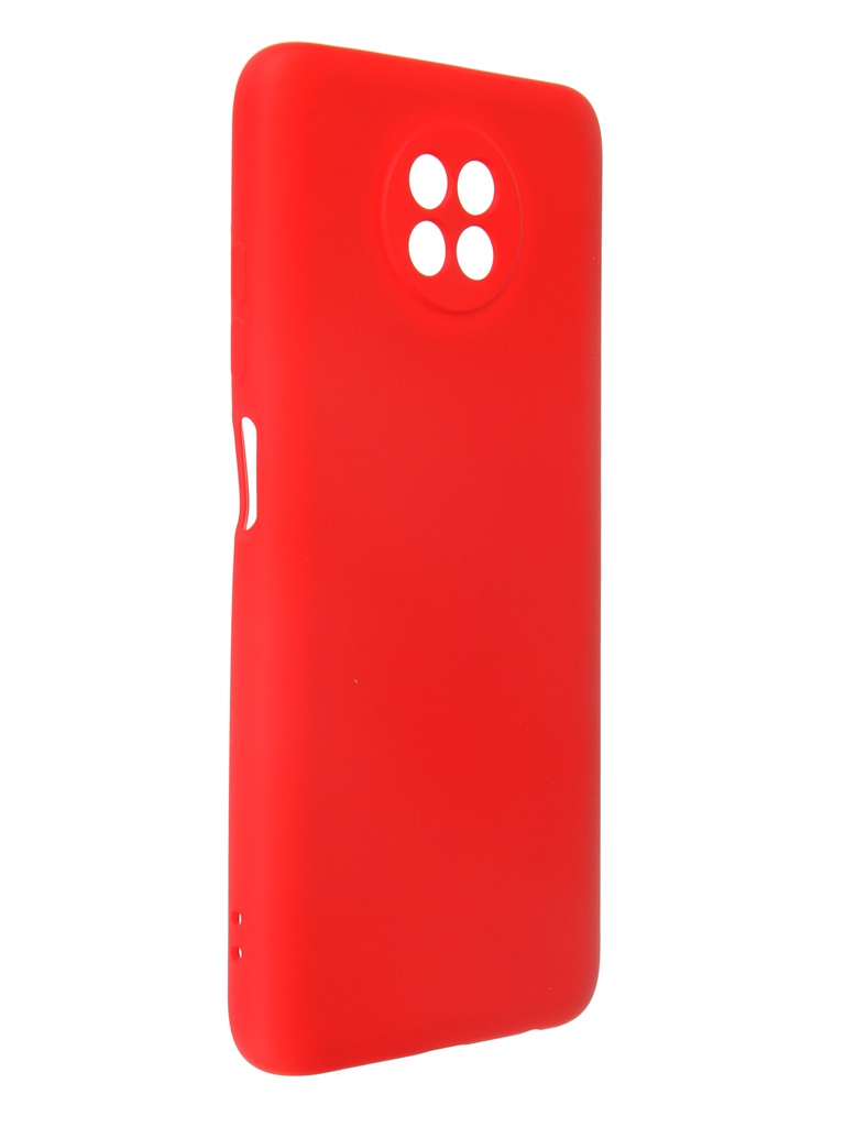 Zakazat.ru: Чехол Krutoff для Xiaomi Redmi Note 9T Silicone Red 12866