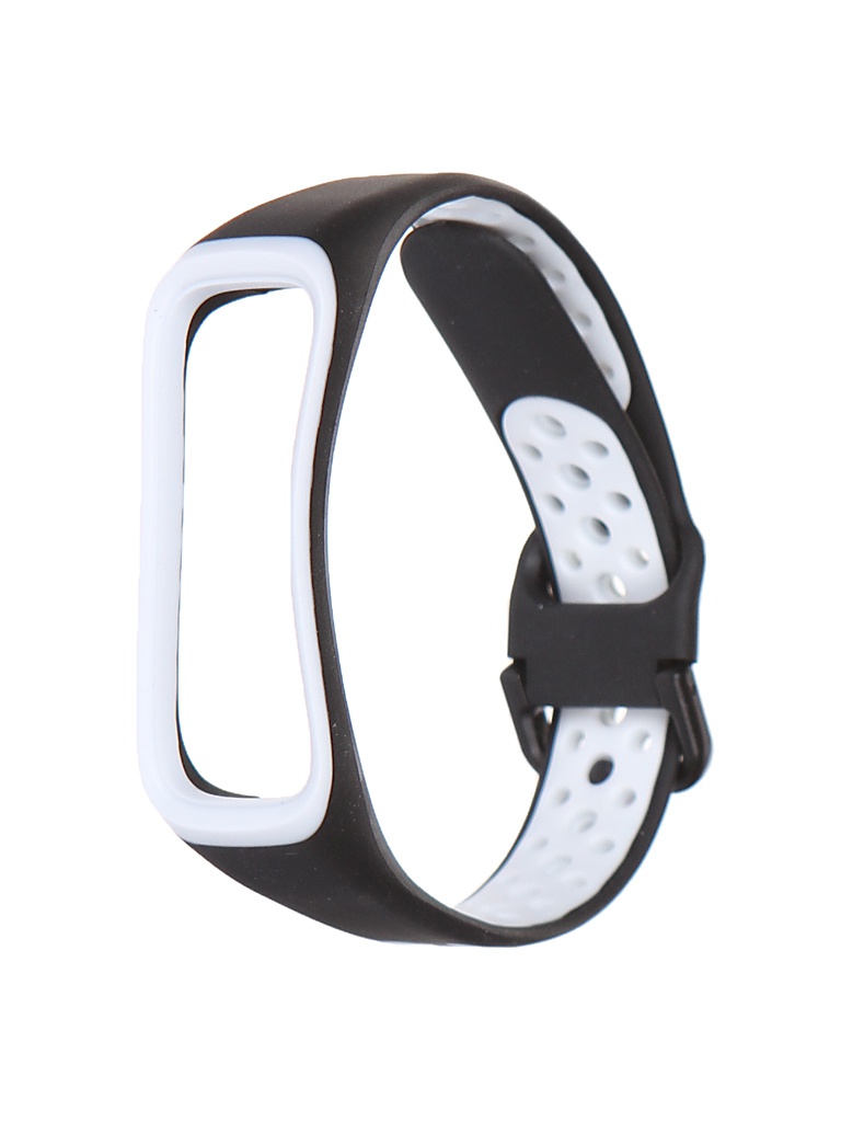 

Aксессуар Ремешок Red Line для Samsung Galaxy Fit 2 Silicone Black-White УТ000025218, Samsung Galaxy Fit 2