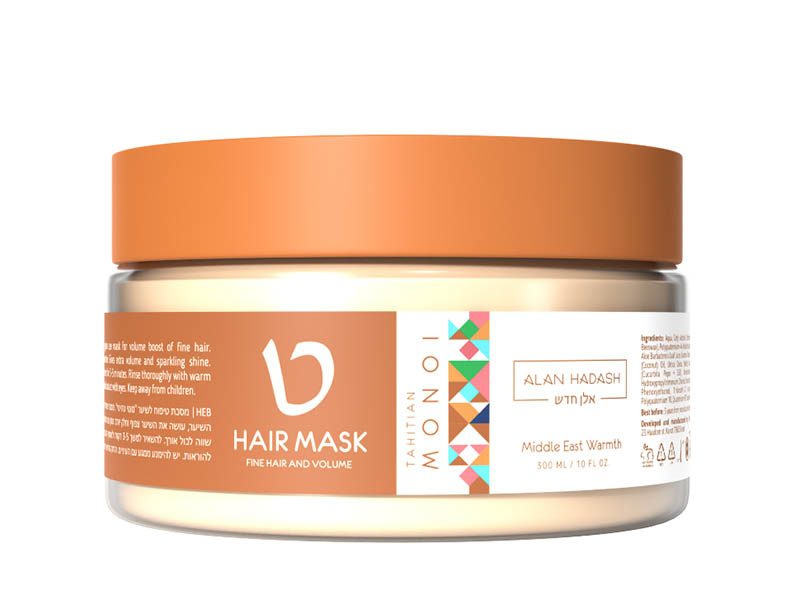 

Маска для волос Alan Hadash Tahitian Monoi 300ml 003м0300, Tahitian Monoi