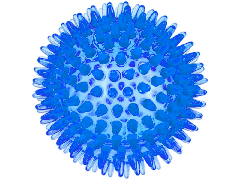 фото Мяч массажный zooone crystal 10cm blue 5100c-5