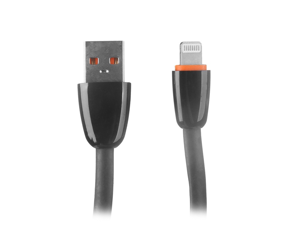цена Аксессуар Media Gadget MU-002F USB - Lightning Black MGSNL002LFBK