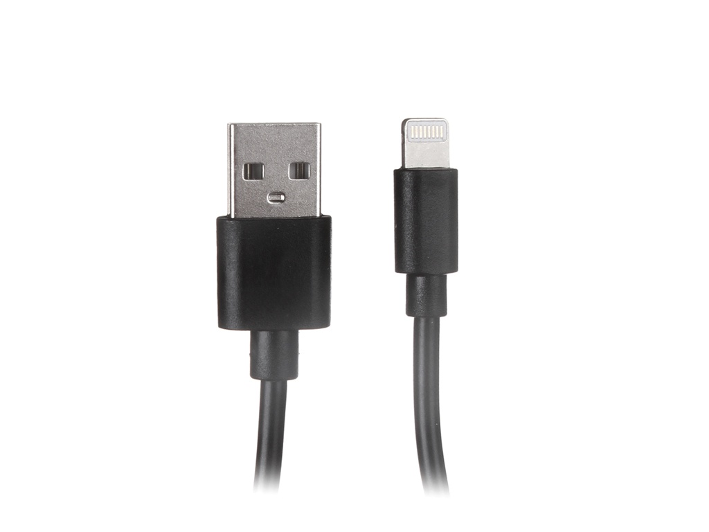 фото Аксессуар media gadget nl-002 usb - lightning 1m black-silver mgsnl002b