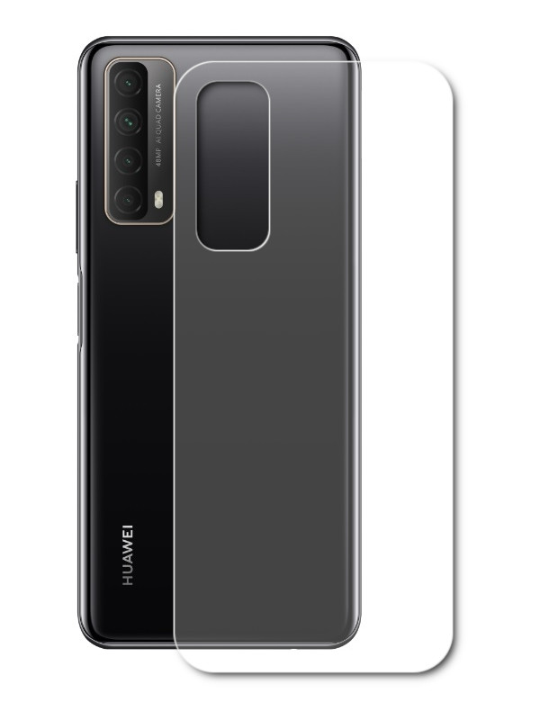 цена Гидрогелевая пленка LuxCase для Huawei P Smart 2021 0.14mm Back Transparent 86032