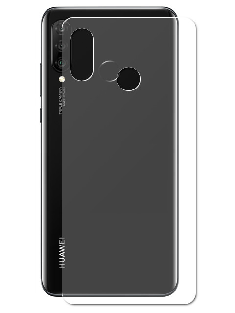 Гидрогелевая пленка LuxCase для Huawei P30 Lite 0.14mm Back Transparent 86119 гидрогелевая пленка luxcase для samsung galaxy s9 plus back 0 14mm transparent 86062