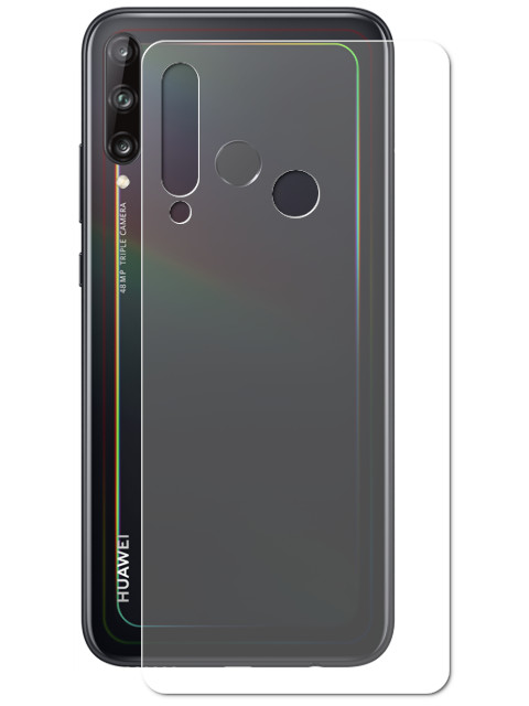 цена Гидрогелевая пленка LuxCase для Huawei P40 Lite E 0.14mm Back Transparent 86131