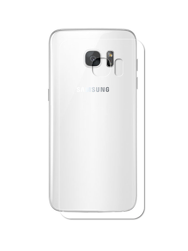 Гидрогелевая пленка LuxCase для Samsung Galaxy S7 Back 0.14mm Transparent 86071 гидрогелевая пленка luxcase для oppo a15 0 14mm front and back transparent 86556