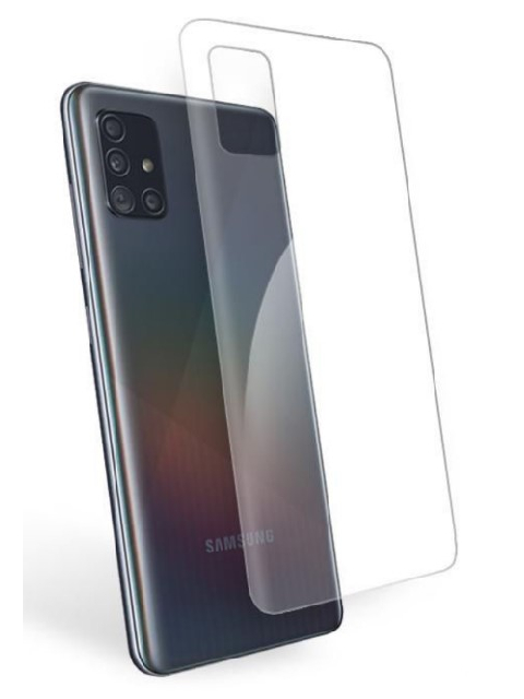 Гидрогелевая пленка LuxCase для Samsung Galaxy M51 0.14mm Back Transparent 86190 фото