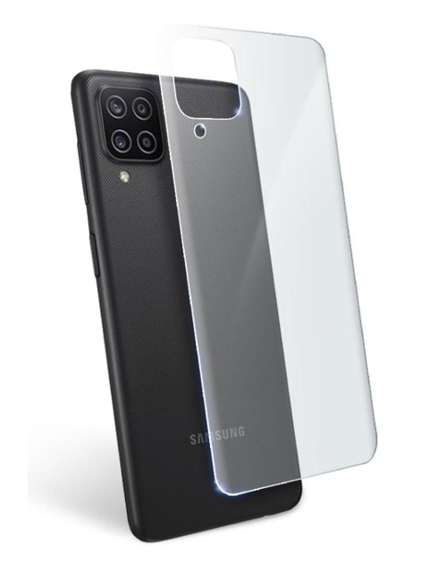 цена Гидрогелевая пленка LuxCase для Samsung Galaxy A12 0.14mm Back Transparent 86187