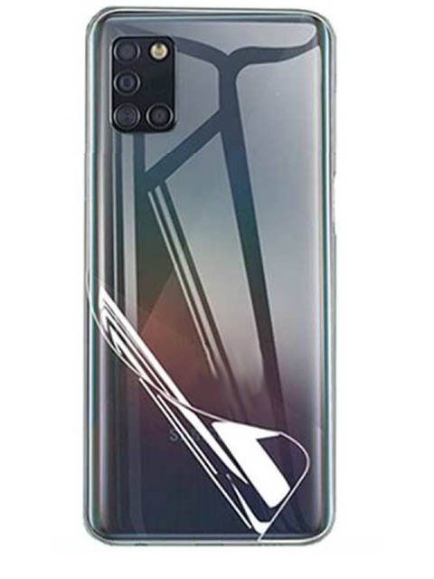 Гидрогелевая пленка LuxCase для Samsung Galaxy A31s 0.14mm Back Transparent 86193 фото