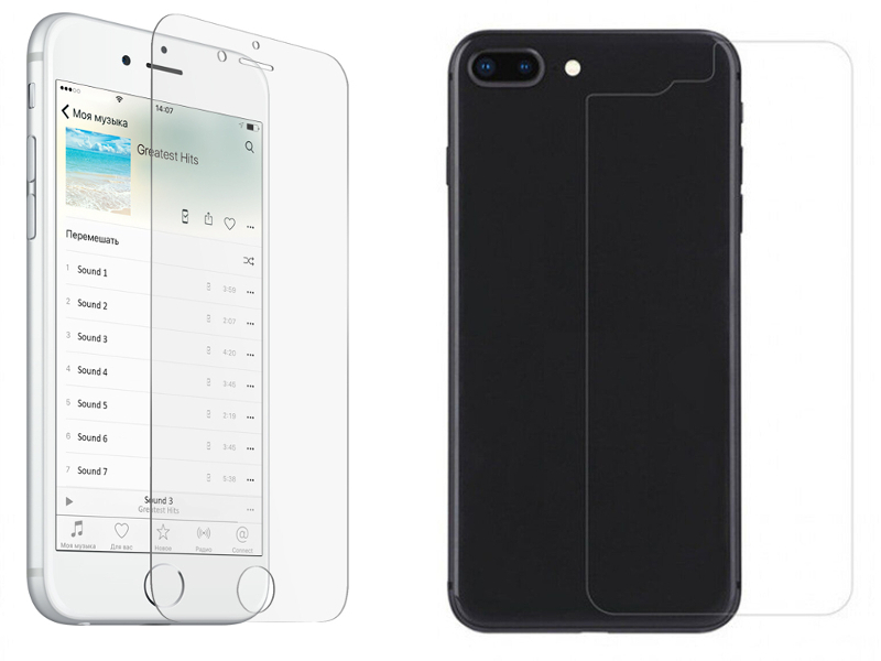 Zakazat.ru: Гидрогелевая пленка LuxCase для APPLE iPhone SE 2020 0.14mm Front and Back Transparent 86039