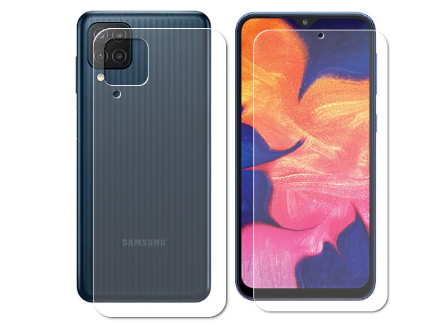 Zakazat.ru: Гидрогелевая пленка LuxCase для Samsung Galaxy M12 0.14mm Front and Back Transparent 86155