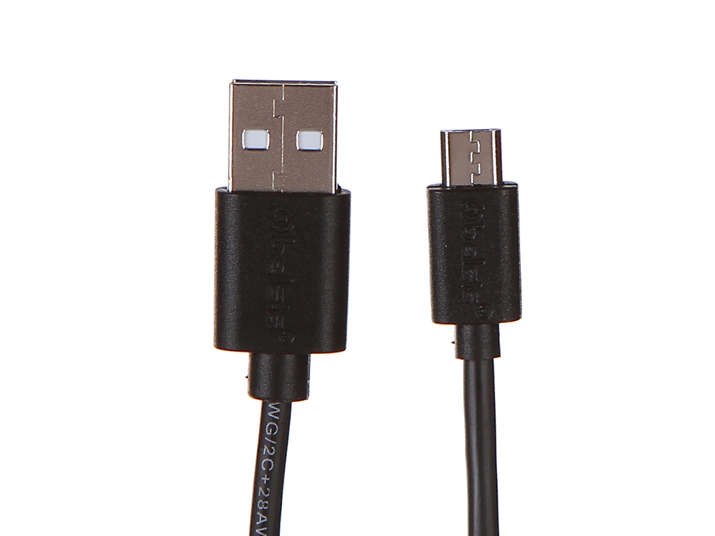 фото Аксессуар belsis usb 2.0 - microusb 1.0m bl1098b