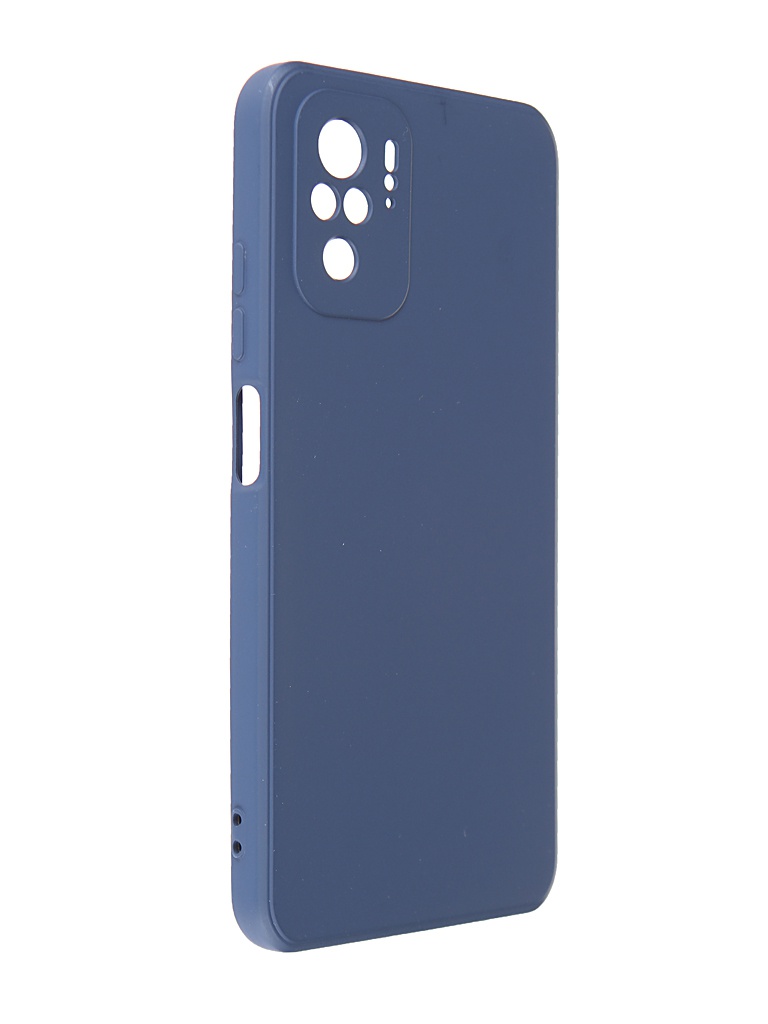 Чехол G-Case для Xiaomi Redmi Note 10 Silicone Dark Blue GG-1364