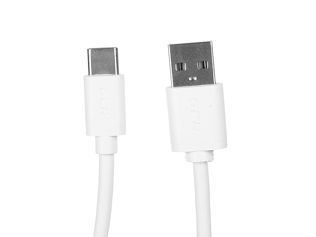 фото Аксессуар gcr usb - usb type-c 3m white gcr-53254