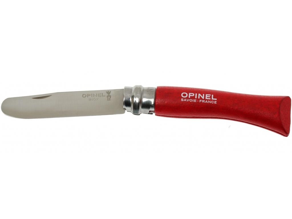 Нож Opinel MyFirstOpinel №07 Red 001698 - длина лезвия 80мм