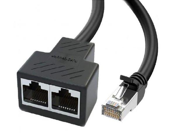 

Адаптер KS-is RJ45 M - 2x RJ45 F KS-506, KS-506