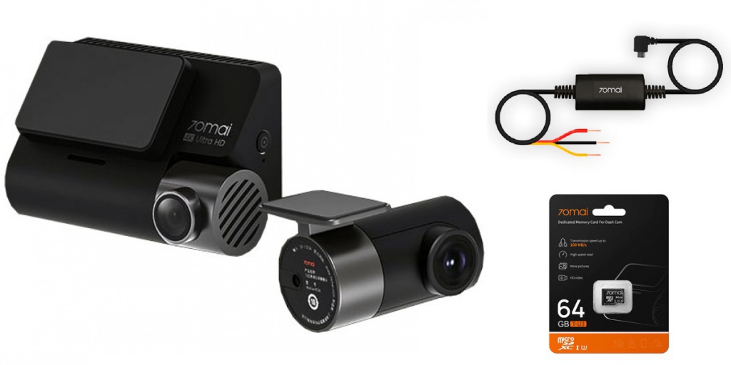 Видеорегистратор 70Mai Dash Cam A800S + Rear Cam Set Выгодный набор + серт. 200Р!!!
