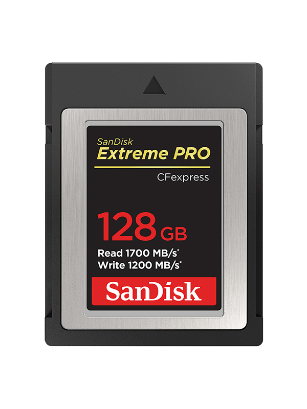

Карта памяти 128Gb - SanDisk Extreme Pro CFexpress Card Type B SDCFE-128G-GN4NN, CFexpress
